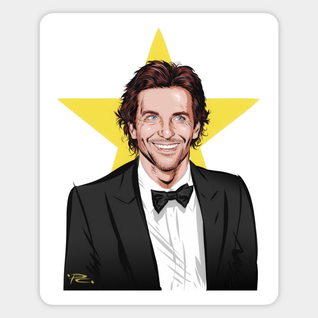 Bradley Cooper - An illustration by Paul Cemmick Magnet by PLAYDIGITAL2020